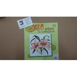 KIT FLORES DE MEDIO PUNTO 20*20 CM CONTIENE AGUJA E HILOS