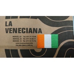 APLICACION MINI BANDERA IRLANDA 4*2.5 CM TERMOADHESIVA