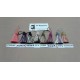 BORLA MULTICOLOR 6 CM APROX   12501