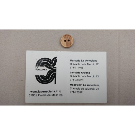 BOTON MADERA