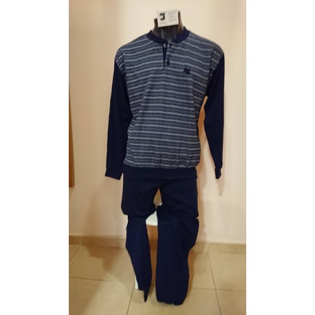 PIJAMA HOMBRE   ALGODON 50%  POLIESTER 50%