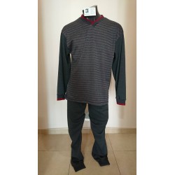 PIJAMA HOMBRE INVIERNO 50% ALGODON 50% POLIESTER