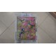 CAÑAMAZO DE MEDIO PUNTO 47.5*37 CM FLORES