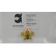 APLICACION BORDADA INFANTIL MARIPOSA TERMOADHESIVO 4*5 CM