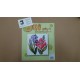 KIT FLORES DE MEDIO PUNTO 20*20 CM CONTIENE AGUJA E HILOS