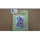 KIT COCINA DE MEDIO PUNTO 20*25 CM CONTIENE AGUJA E HILOS