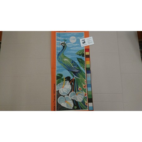 CAÑAMAZO PAVO REAL  25*60 CM