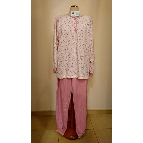 PIJAMA MUJER TAPETA  50% ALGODÓN 50% POLIESTER