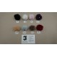 POMPON PELO ECOLOGICO 3 CM CON OJAL ELASTICO