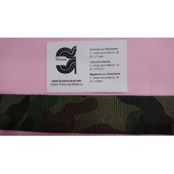 CINTA MOCHILA CAMUFLAJE  ALGODON
