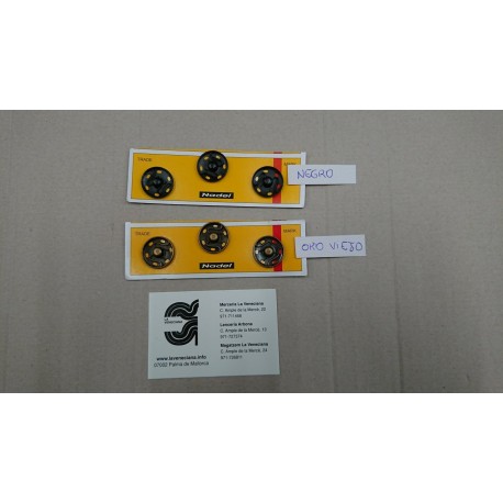 BROCHE PRESION 3 U. LATON DE 21 MM