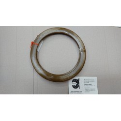 PAR  ASAS BOLSO REDONDA DE PASTA APROX 16 CM