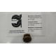 CIERRE CORDON 2 AGUJEROS, PASO CORDON DE 3 MM