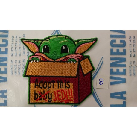 APLICACION JEDI STAR WARS 9*9 TERMOADHESIVA