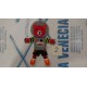 APLICACION ANIMALES ASTRONAUTAS 10*7 CM TERMOADHESIVA