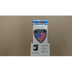 APLICACION ESCUDO BANDERA USA TERMOADHESIVA 6*6 CM