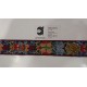 CINTA BORDADA FANTASIA 48 MM TERMOAAHESIVA