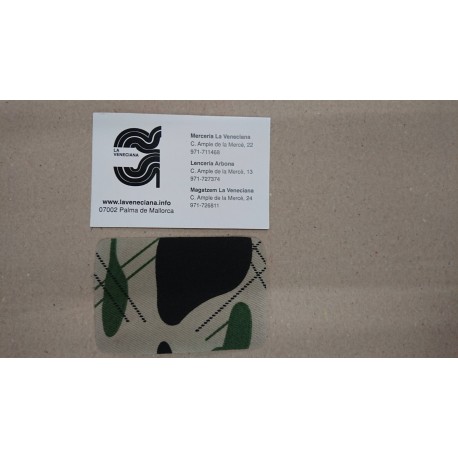 APLICACION RECTANGULAR MIMETA APROX 8*5 CM TERMOADHESIVA