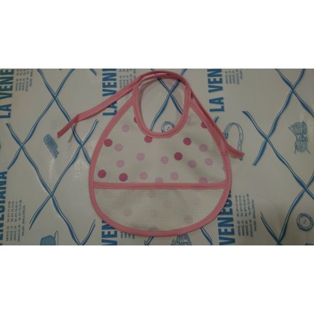 BABERO PUNTO DE CRUZ 20*20 CM TOPITOS