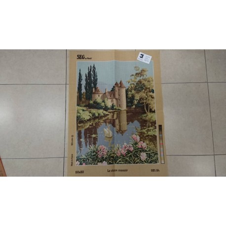 CAÑAMAZO MEDIO PUNTO 60*80 CM CASTILLO