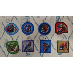 APLICACION VENGADORES 6.5*6.5 CM TERMOADHESIVA