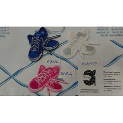 APLICACION ZAPATILLAS APROX 6*4 CM TERMOADHESIVA