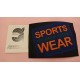 APLICACION SPORTS WEAR 9*6.5 CM TERMOADHESIVA