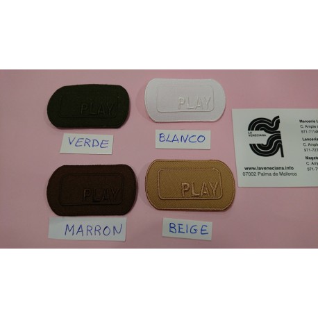 APLICACION POLO PEQUEÑO 5.5*3 CM TERMOADHESIVA