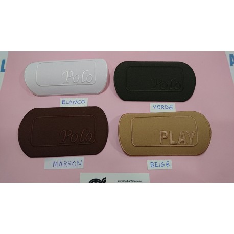 APLICACION POLO GRANDE 11*6.5 CM TERMOADHESIVA