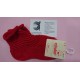 CALCETIN CORTO PRELE CALADO RED