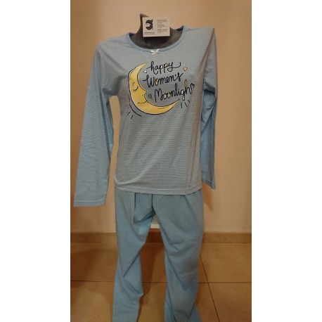 PIJAMA MUJER  50% ALGODON 50% POLIESTER