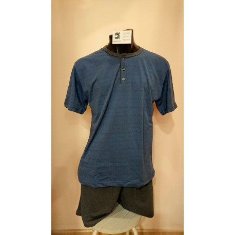 PIJAMA HOMBRE 50% ALGODON 50% POLIESTER