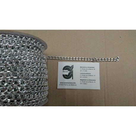 CADENA ALUMINIO NICKEL FREE 7 MM
