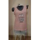 PIJAMA MUJER  50% ALGODON 50% POLIESTER