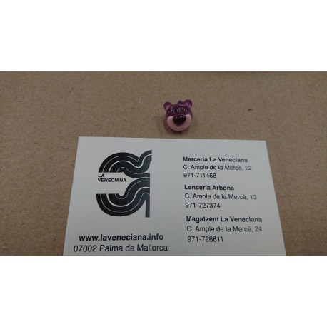 BOTON FANTASIA OSITO APROX 12 MM