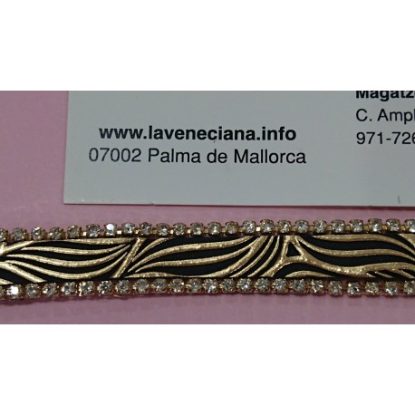 TIRA CRISTAL ONDAS 10 MM