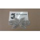 APLIQUE STRASS TERMOADHESIVO APROX 5*10 CM