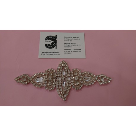 APLICACION CRISTAL TERMOADHESIVA APROX 6*15 CM