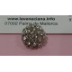 BOTON METAL PEDRERIA NIQUEL CRISTAL