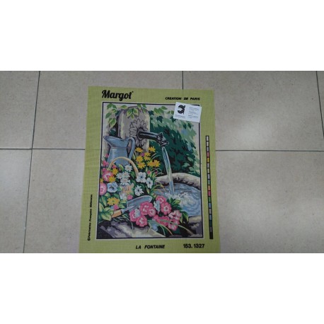 CAÑAMAZO DE MEDIO PUNTO LA FUENTE 40*50 CM