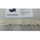 PUNTILLA FRUNCIDA 1.5 CM POLIAMIDA 100%