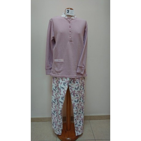 PIJAMA MUJER 50% ALGODON