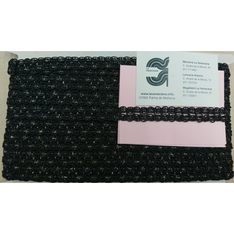 GALON RAYON LUREX DE 1.5 CM
