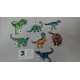APLICACION DINOSAURIOS APROX 9*10 CM