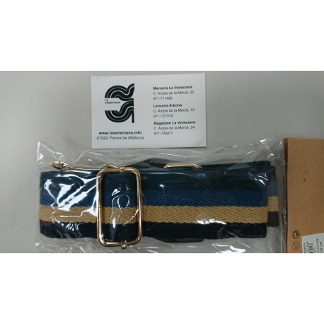 ASA CINTA RAYAS CON MOSQUETON 4*140 CM