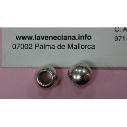 PIEZA ACRILICA METALIZADA 10 MM CON AGUJERO GRANDE