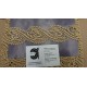 ENTREDOS DE GUIPUR DE 4.5 CM METALIZADO DORADO