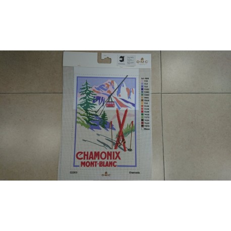 CAÑAMAZO 30*40 CM CHAMONIX MONT BLANC