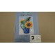KIT CAÑAMAZO 25*25 BOUQUET GIRASOLES  CONTIENE AGUJA E HILOS