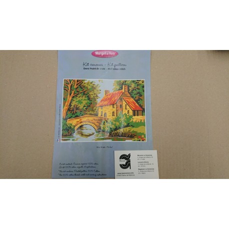 KIT CAÑAMAZO 25*25  PUENTE CONTIENE AGUJA E HILOS